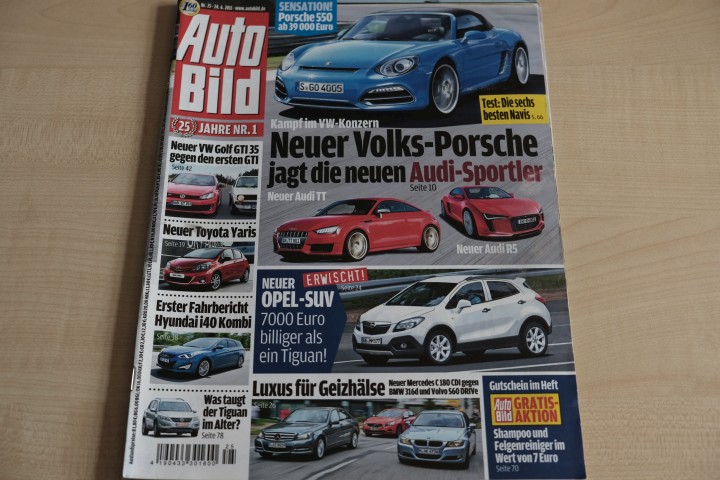 Deckblatt Auto Bild (25/2011)